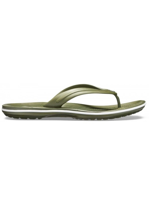 Slapi Crocs Crocband Flip 36-37 EU - M4/W6 US Verde - Army Green/White