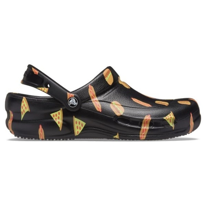 Saboti Crocs Bistro Graphic Clog 36-37 EU - M4/W6 US Negru - Multi Black/Black