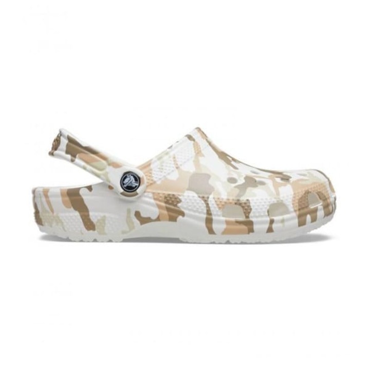 Сабо Crocs Classic Printed Camo Clog - US Alb - White/Multi, Бял
