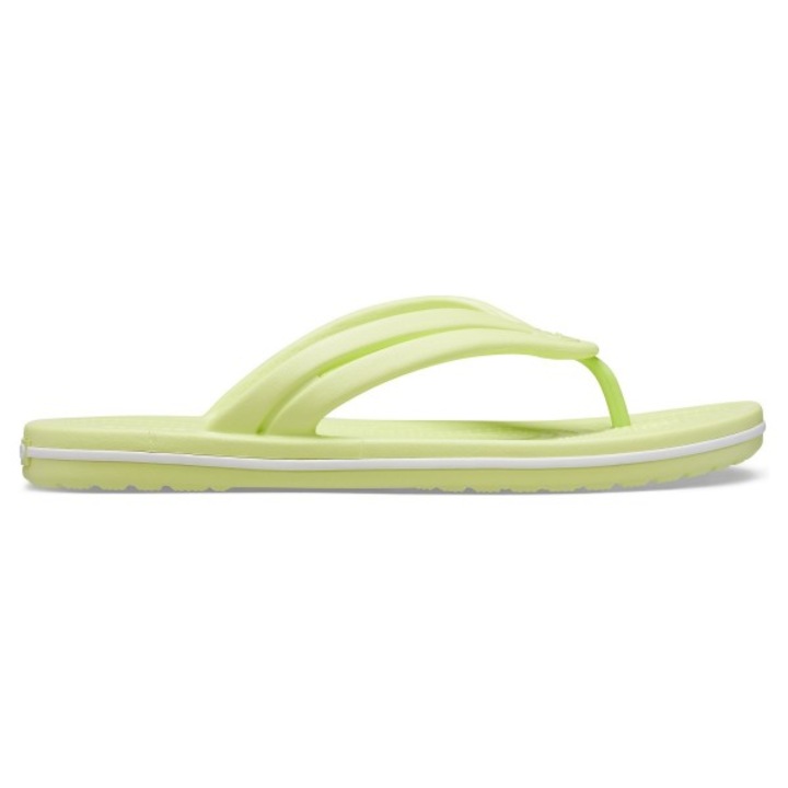 Slapi Crocs Women's Crocband Flip 34-35 EU - W5 US Galben - Lime Zest
