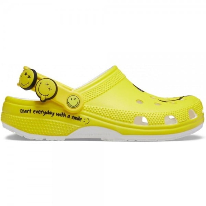 Сабо Crocs Classic Smiley 2 Clog, Бял, 38-39