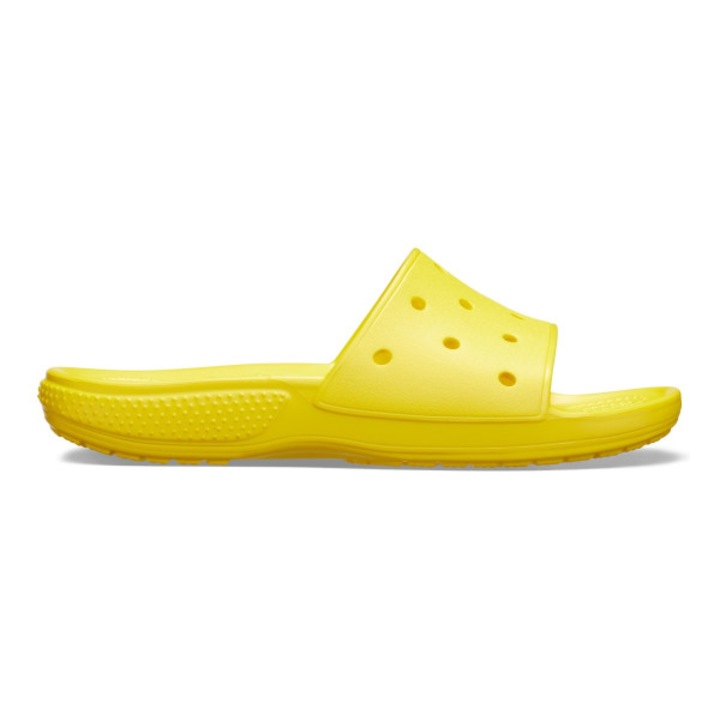 Papuci Classic Crocs Slide Iconic Crocs Comfort, Alb, 38-39