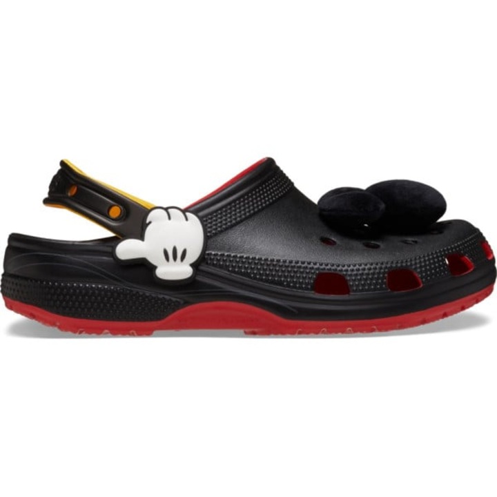 Saboti Crocs Mickey Mouse Classic Clog, Rosu