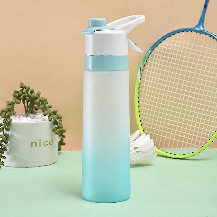 Bidon sport, 700ml, albastru, 7x7.5x28cm