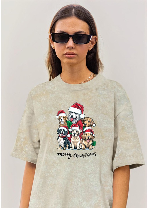 Női póló CLANDESTINE Golden Tailmas, Pamut, Sárga Rock, Khaki