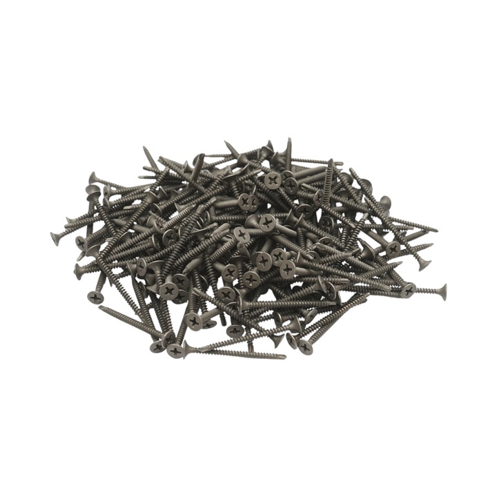 Surub rigips autoforant 3.5x45mm din otel fosfatat, cap inecat 500 buc/cutie