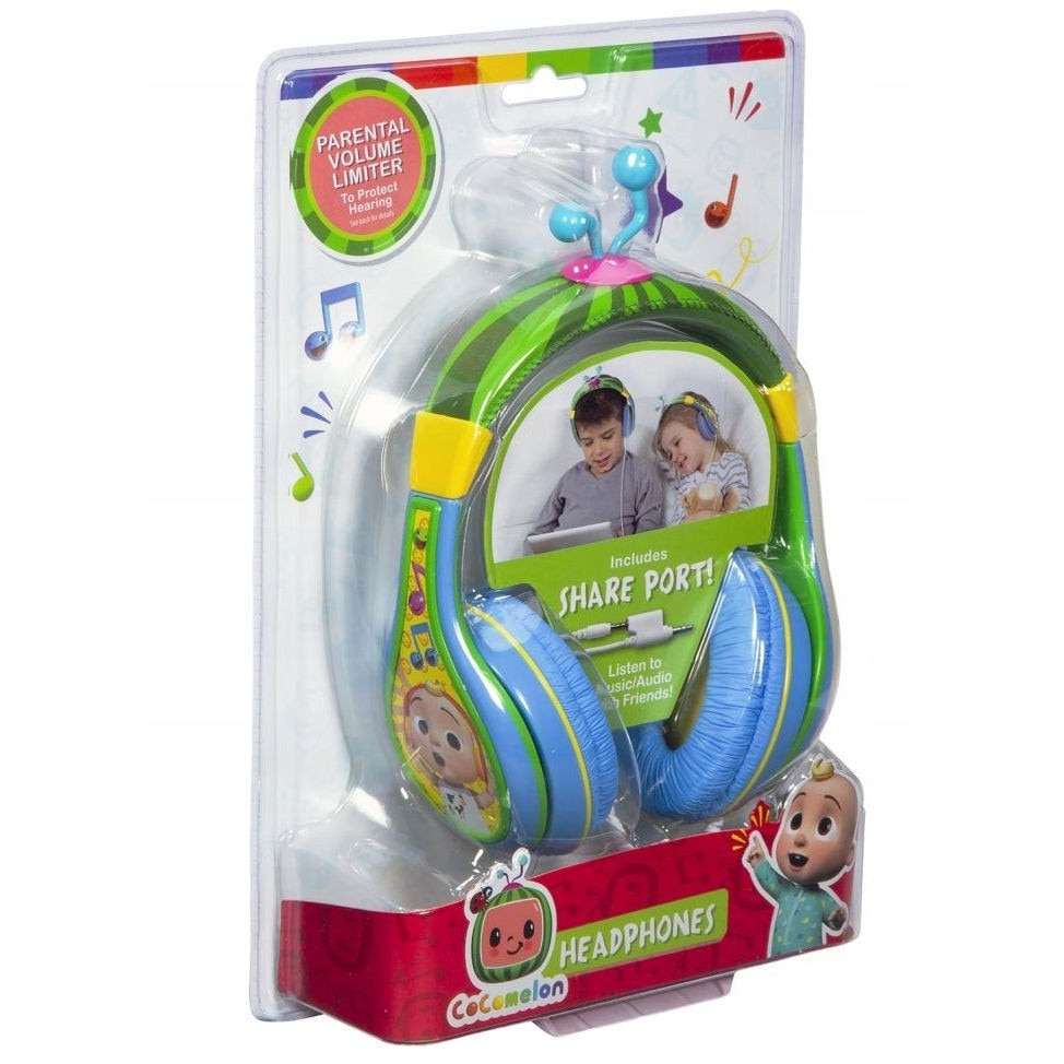 Casti on-ear pentru copii, Cocomelon - CO-140.UE v1 EKids