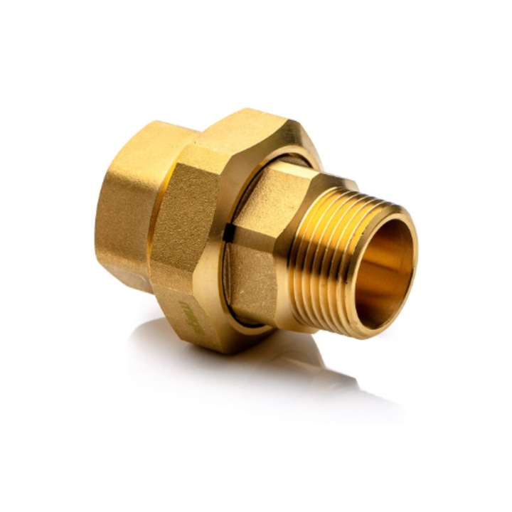 Fiting mosiadz 1'', POLBERIS, interior-exterior, BSP, cu us gasket