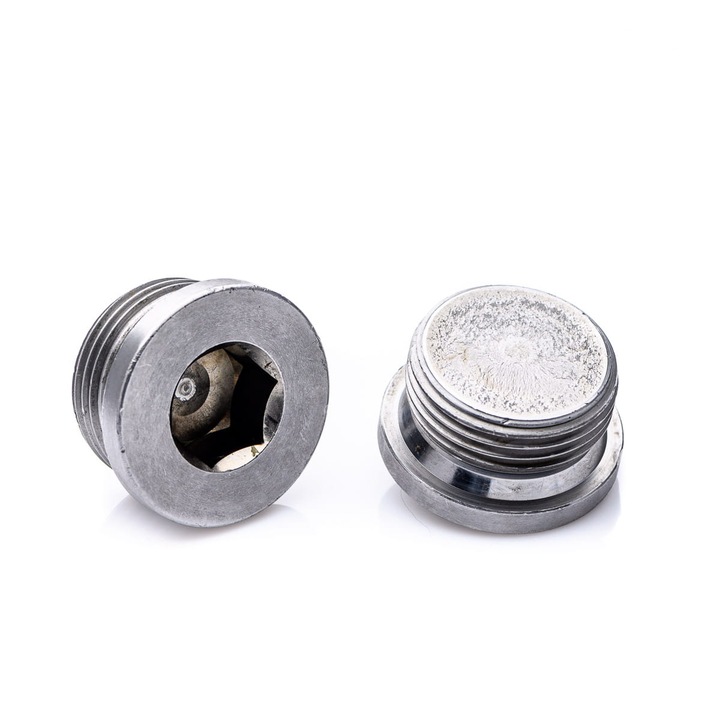 Korek 1 1/2'' DIN 908, POLBERIS, BSP, otel, 47,4x47,8mm