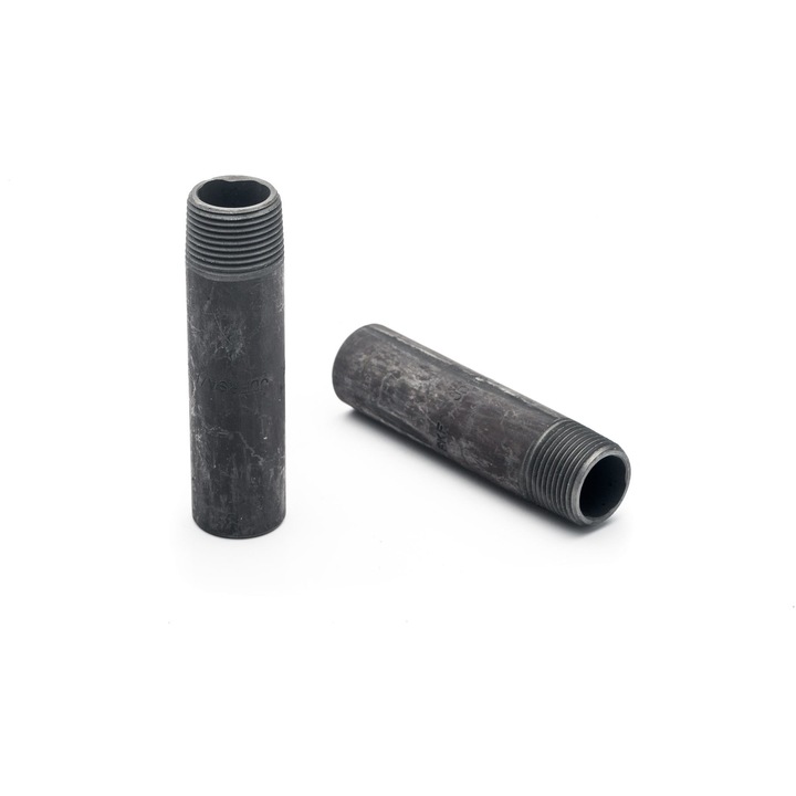 Fiting 1/2'' BSP POLBERIS A106, 120mm, DN15, 20,5x20,9mm