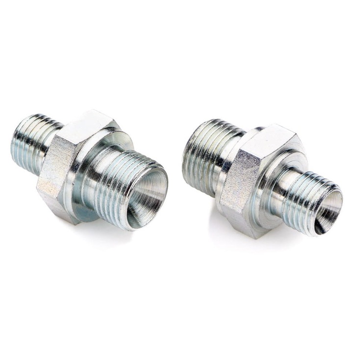 Niplu reducator 1/4'' - M10x1, fiting din otel, inalta presiune, rezistent la coroziune