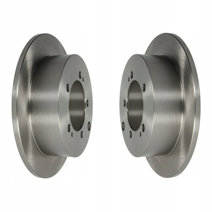 Autó hátsó féktárcsa készlet, Me Premium, Mitsubishi Space Runnerhez, Átmérő 262 mm, Vastagság 10 mm, Minimális vastagság 8.4 mm, Furatok száma 5