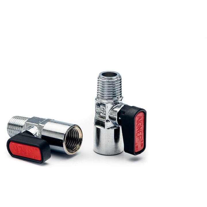 Мини кран 1/4'' ПОЛБЕРИС, 25 бара, G1/4'', 43мм