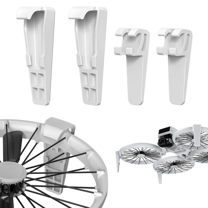 Nozite ridicate pentru drona DJI Flip, protectie, gri, 5,5x1,9x1,6cm, set
