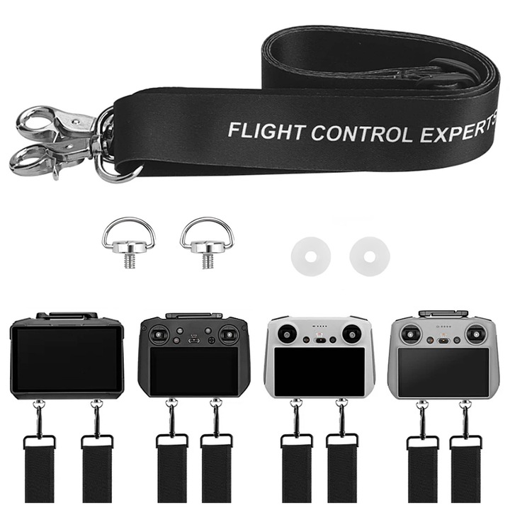 Curea reglabila pentru controler DJI RC/RC 2/RC Pro/RC Pro 2, SunnyLife, nylon, 37x64cm, neagra