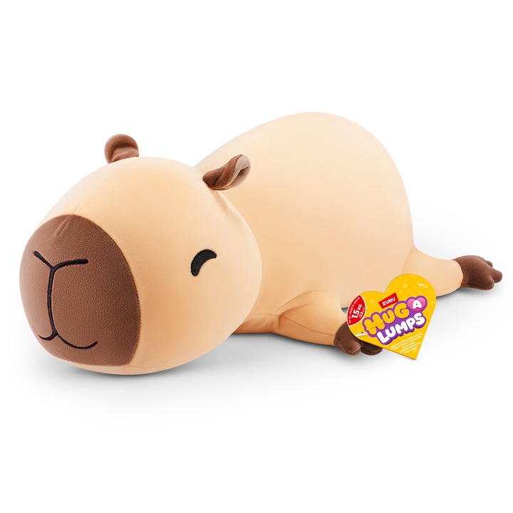 Jucarie de plus Hug A Lumps - Capibara, 60 cm