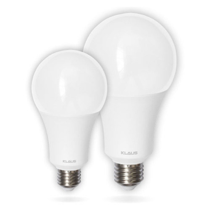 Bec led 12w 1080lm a60 e27 3000k 90-265v - Klaus