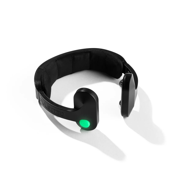 Stimulator nerv vag, Pulsetto Fit, negru