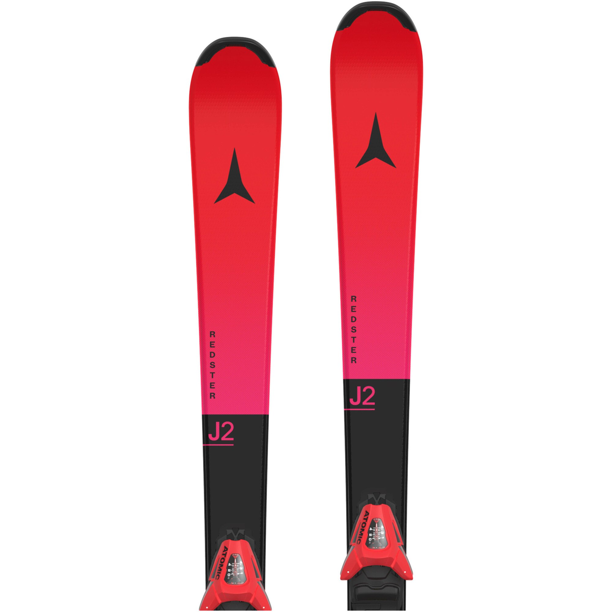ATOMIC REDSTER GIRL 140cm ポール付き Schiuri copii Atomic Redster J2 + legatura c5, 140cm. Rosu - eMAG.ro