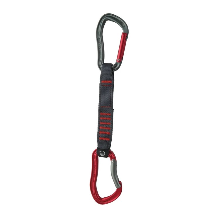 Expres de escalada WILD COUNTRY Electron Sport 17cm, curea nylon, design ergonomic