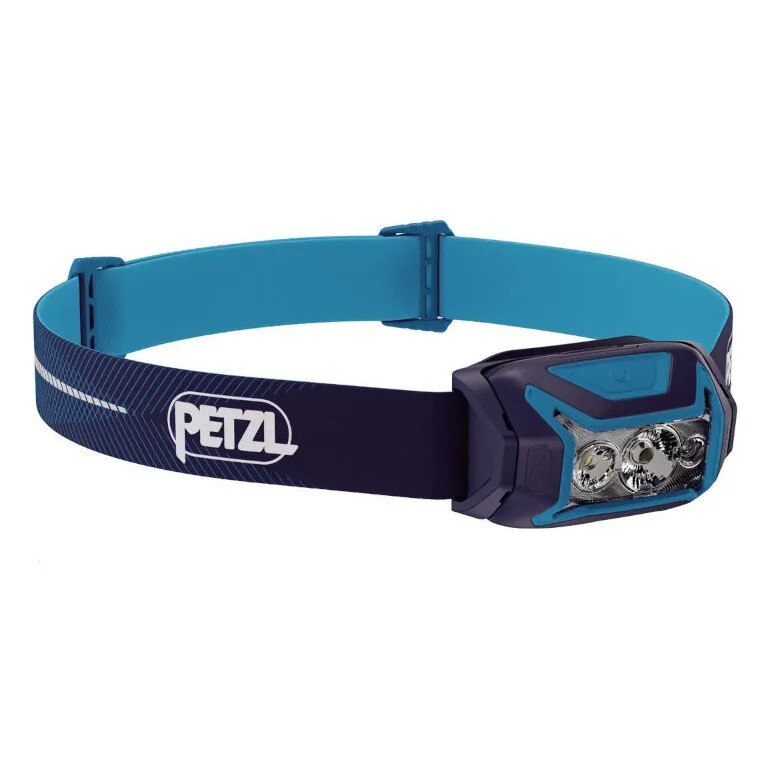 Lanterna frontala Petzl ACTIK CORE, 600 lm, albastra, hibrid