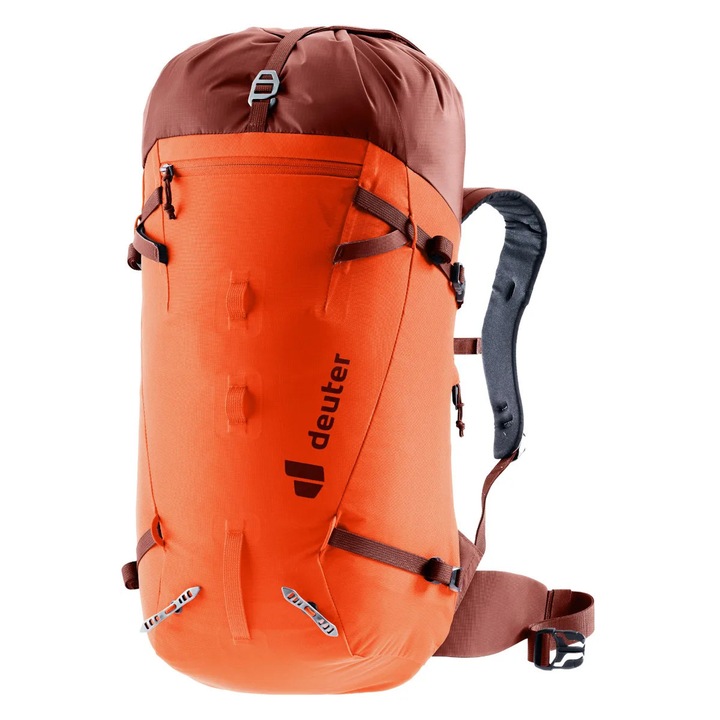 Túrahátizsák Deuter Guide 28 SL, 28L, poliamid anyag, ergonomikus hordozórendszer, narancssárga