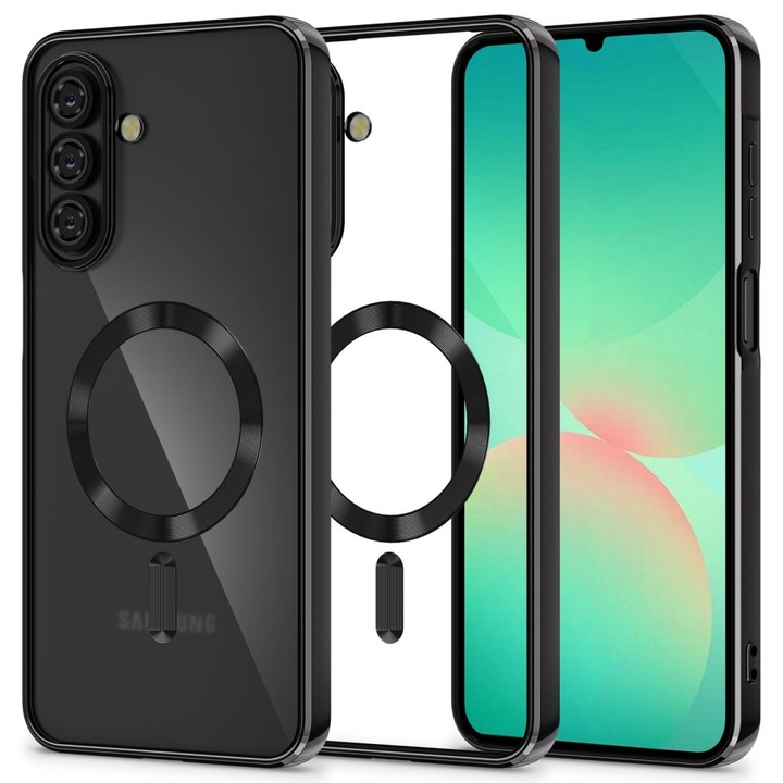 Калъф TECH-PROTECT MagFlex, Съвместим със Samsung Galaxy A17, Черен
