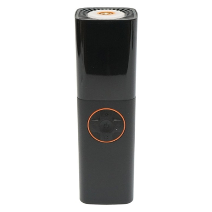 Compresor aer smart portabil digital LED 12V/70W, LED, functie setare oprire automata cu accesorii