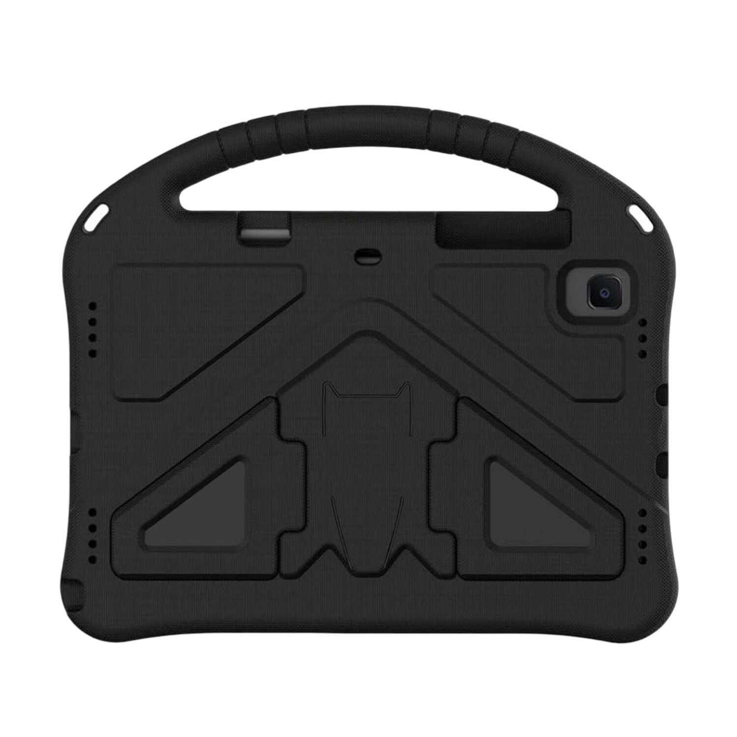 Etui protectie pentru iPad mini 6, silicon, negru, cu suport