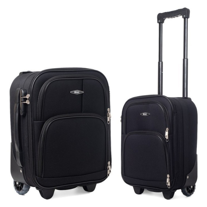 Troler RGL, Codura, 20 L, 42x32x20 cm, Negru