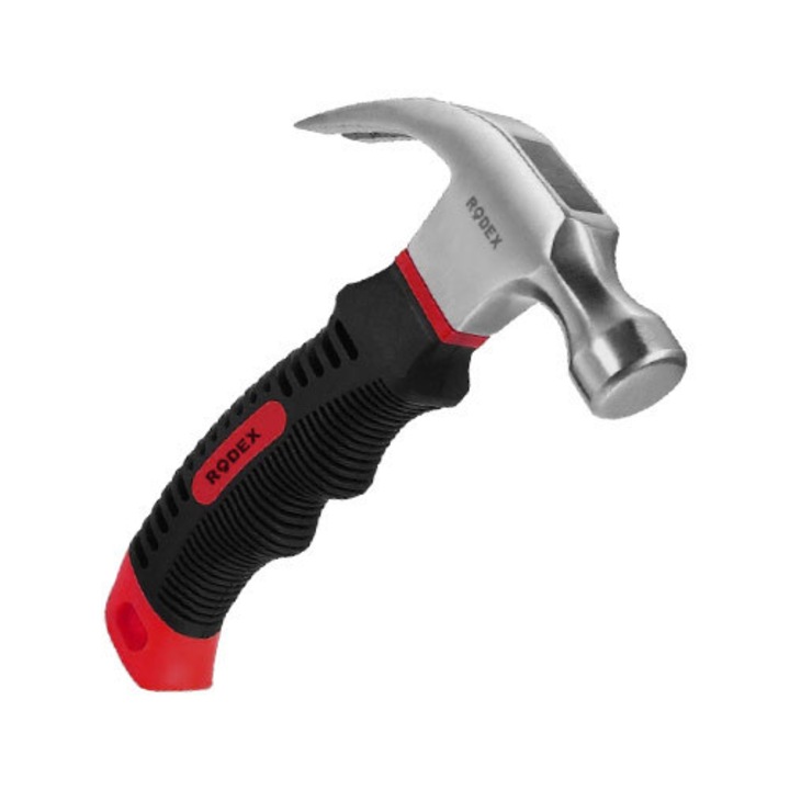 Ciocan dulgher mini 8oz 227gr - Rodex - negru/rosu