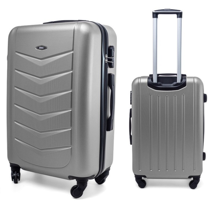 RGL 520 XL bőrönd, 4 kerék, ABS++, szürke, 66x45x27 cm