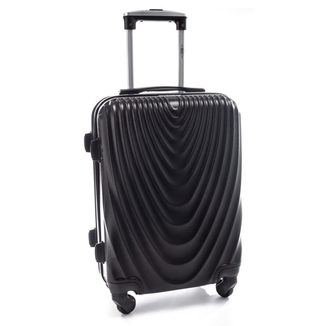 Troller Rgl Troler mare RGL 663, ABS++, 4 roti, negru, 70x45x25cm - eMAG.ro