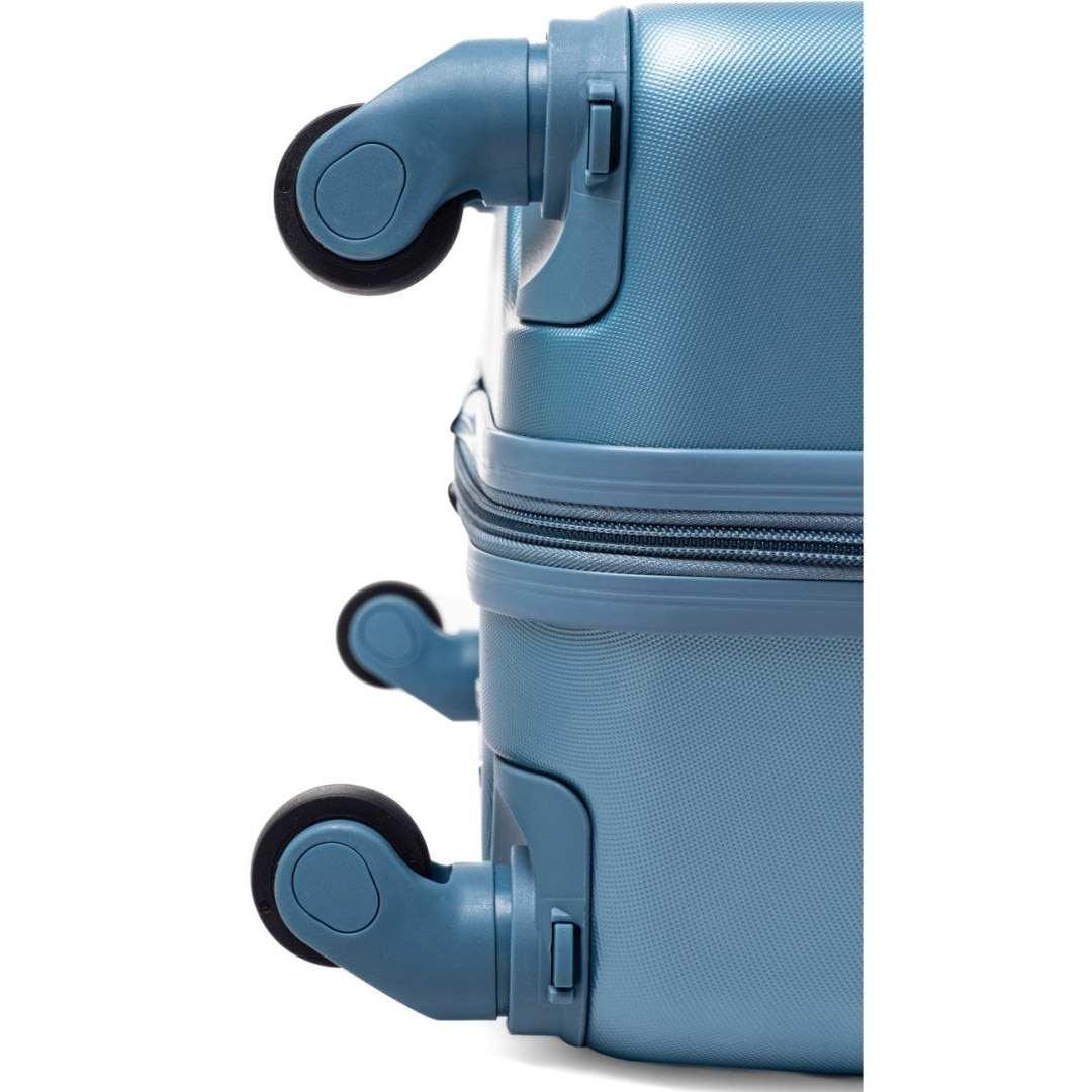 Troller Rgl Troler RGL 735, 4 roti, 2 compartimente, albastru metalic, 53x34x22cm ...