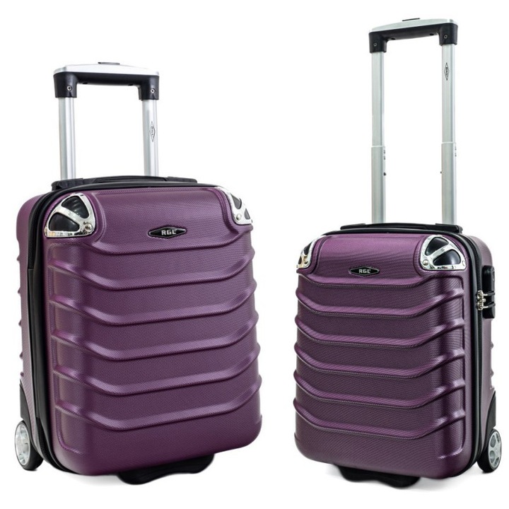 Куфар RGL 7300 S, 40x30x20см, 2 колела, ABS++, модерен дизайн, комплект за пътуване