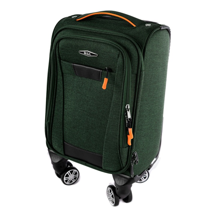 Troler RGL S30 S, 1 compartiment, 3 buzunare, verde, 46x25x20cm