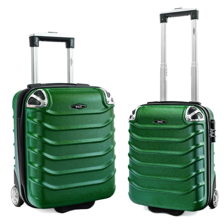 Troler RGL 7300 S, 40x30x20cm, 2 roți, verde, ABS++