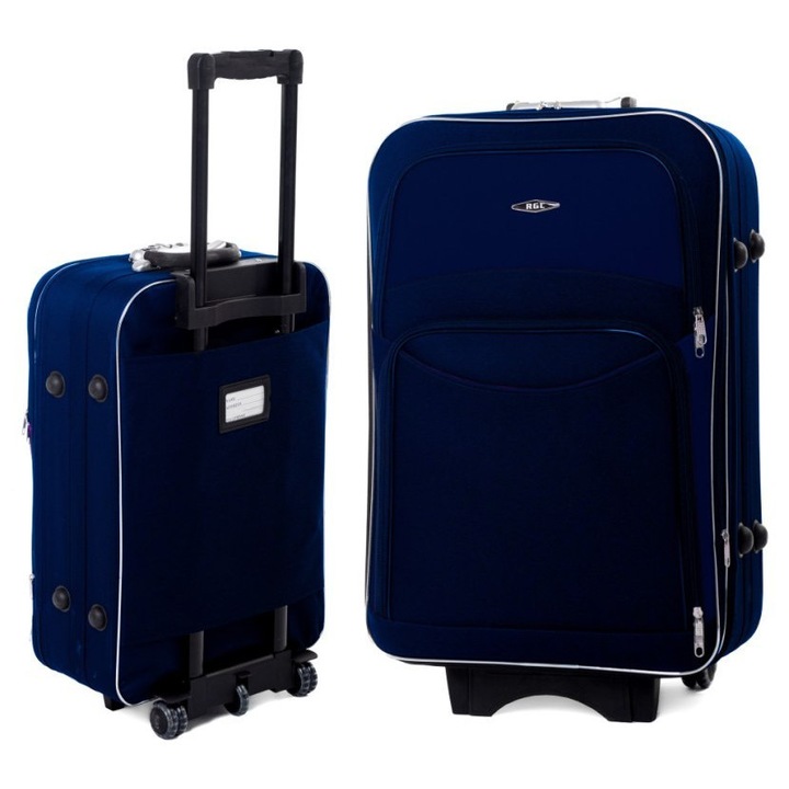 Troler mediu RGL 773, Cordura, 68x44x25cm, albastru