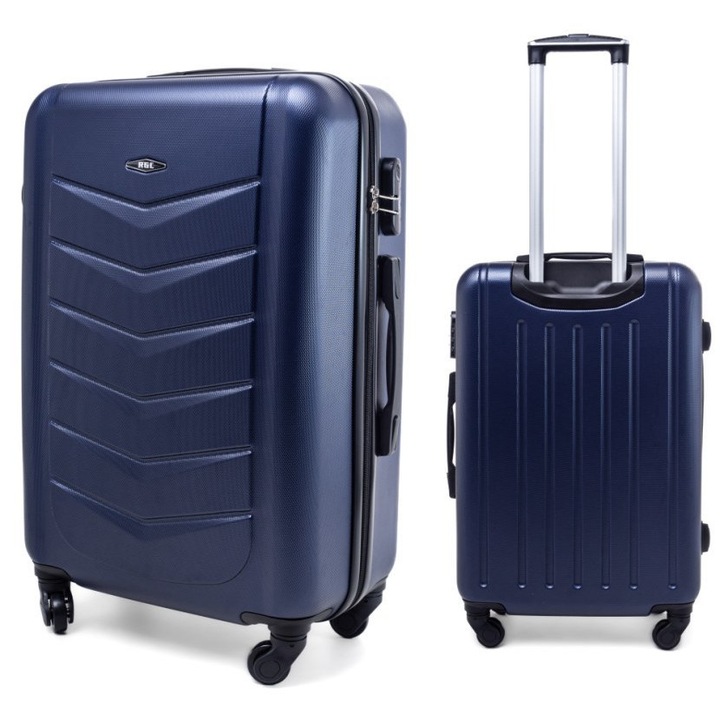 Куфар RGL 520 XL, 4 колела, ABS++, 66x45x27см, син