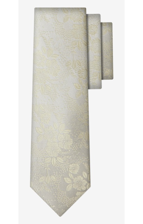 Cravata, matase, WOLCZANKA, bej, 6cm