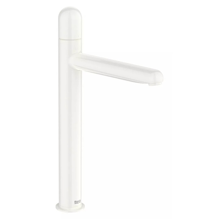 Смесител за мивка Roxa NU A5A3X3FP30, XL, 312 мм, гланц, бял