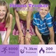 Ceas sport pentru copii, 5 ATM rezistent la apa, alarma, lila