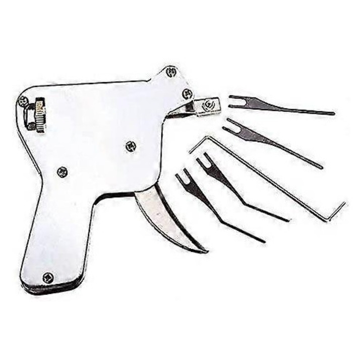 Set de unelte pentru deschiderea usilor, 4 lame de alegere