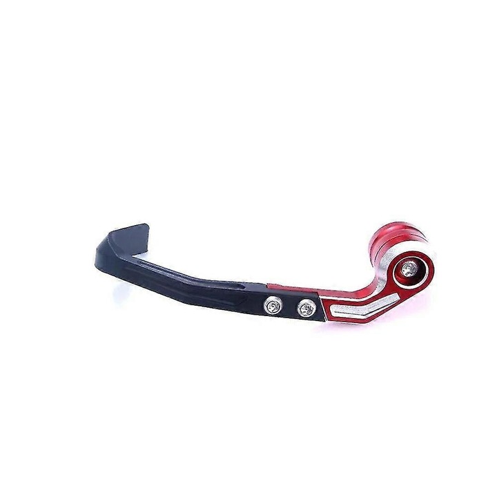 Protector maneta frana Honda CBR650R, aluminiu si plastic, rosu, set