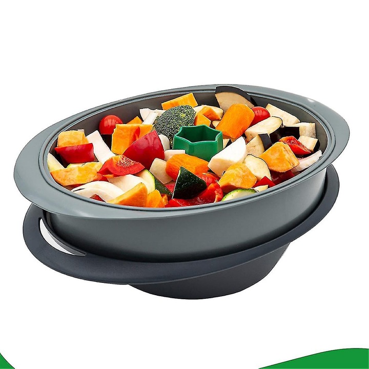 Extensie Varoma, plastic, 38x26,5x6,5cm, pentru TM6, TM5, TM31