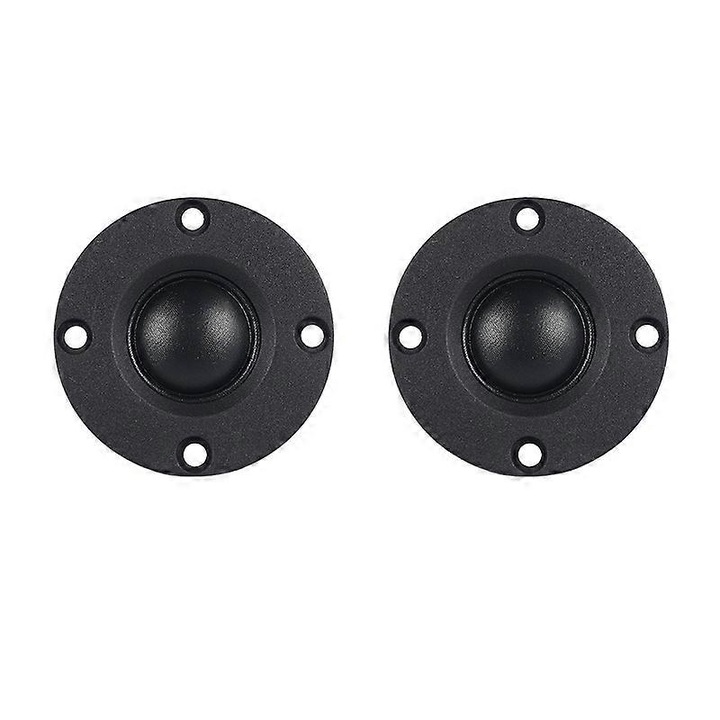 Set 2 boxe tweeter, 6 Ohm, 30W, negru, diametru 52mm