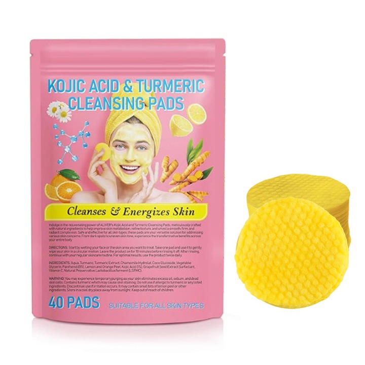 Masti exfoliante pentru ten, 40 buc
