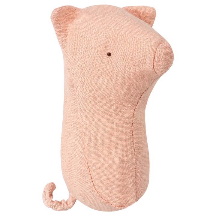 Maileg Noé csörgőjáték, 12 cm, lenvászon, mosható