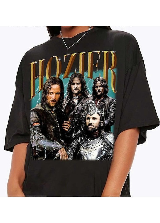 Férfi póló, Hozier modell, Aragon, többszínű, pamut, Többszínű