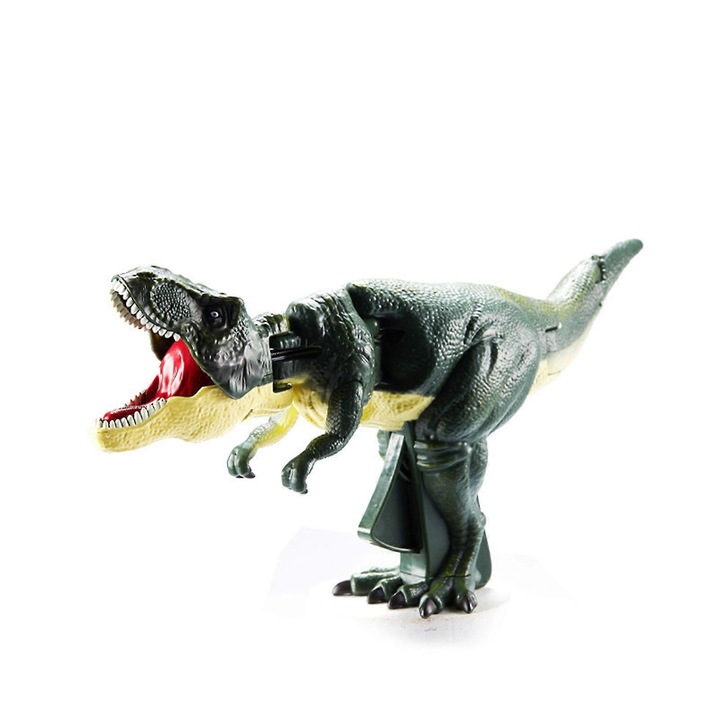Interaktív gyerekjáték, T-Rex, zöld, 28x12x6cm